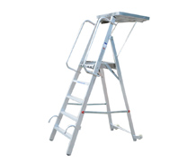 物业保洁工程折叠登高梯