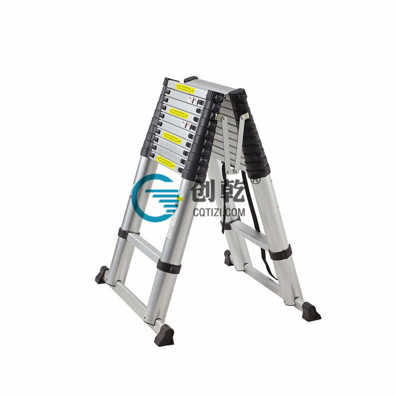 4.5米双面伸缩梯