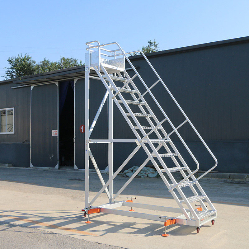 铝合金移动登高梯
